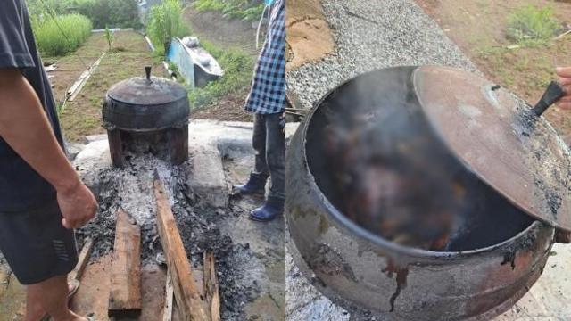 이웃 반려견 가마솥에 끓인 주민…누리꾼 