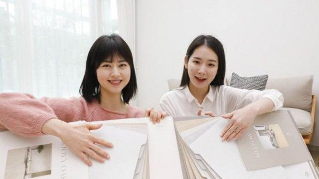 KCC글라스 '숲 휴가온' 멍냥이 프리미엄 바닥재 인증