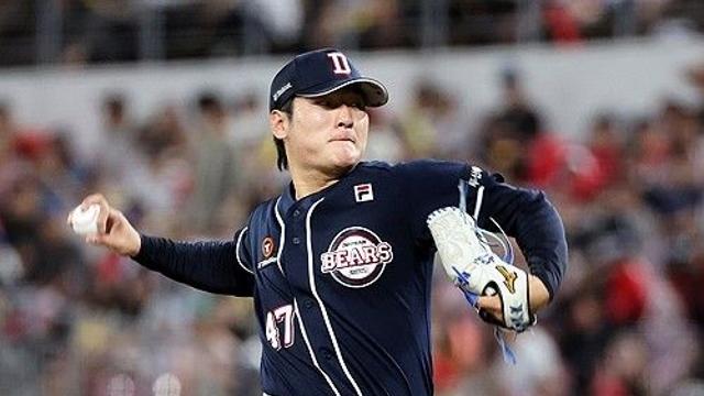 곽빈 10승 호투에 두산 18안타 폭발…KIA 대파하고 4연패 탈출(종합)
