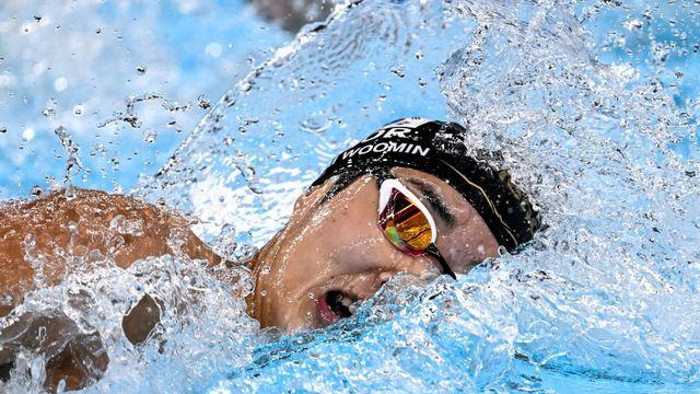 '김우민 부스터' 한국, 사상 첫 계영 800m 결승행 [파리 2024]