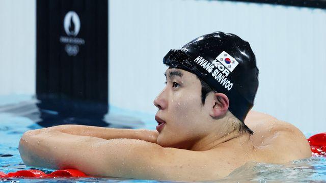 황선우, 자유형 100m 턱걸이로 준결승 진출 [파리 2024]