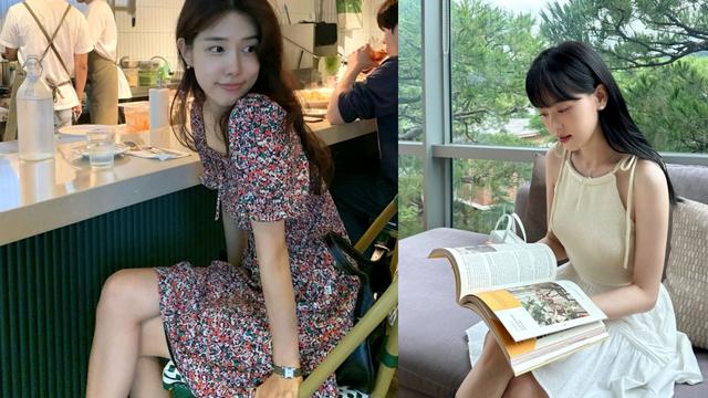 꽃무늬 양지원 Vs 화이트 강한나, 러블리 썸머룩
