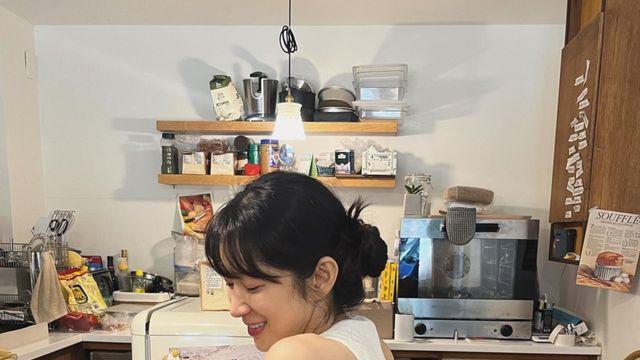오혜원, 심플&세련 화이트룩으로 연출한 일상 속 청순미