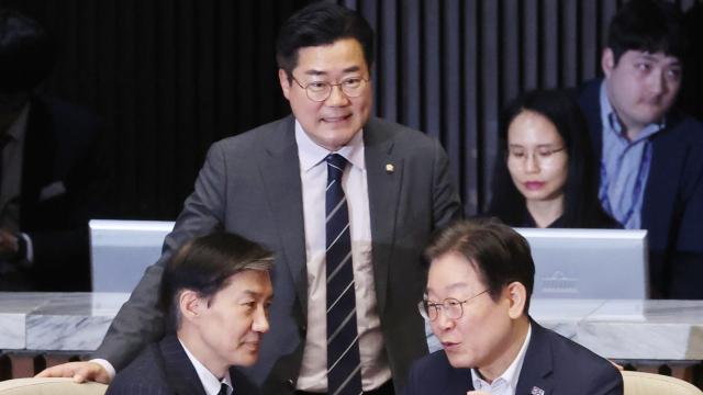이재명·조국, 국회서 예정에 없던 2시간 '번개' 회동