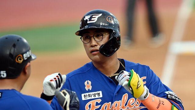 부활한 채은성, 연속경기·연타석 홈런으로 반등…한화는 파죽의 6연승