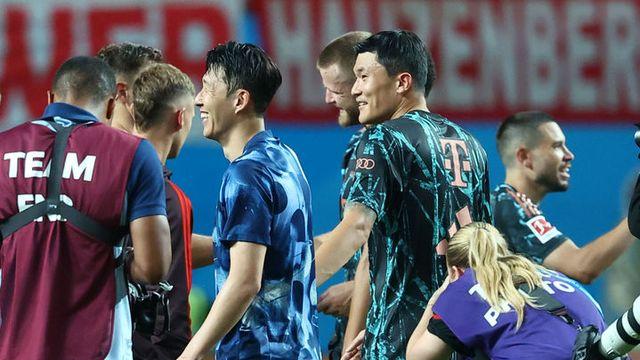 토트넘 홋스퍼 VS 바이에른 뮌헨 2-1 패, 손흥민 