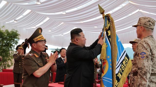 김정은, 수해 이후 첫 대남 반응…