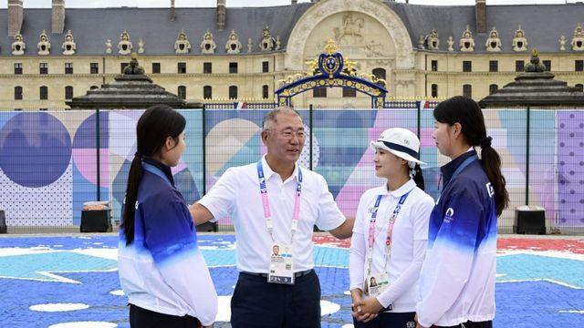 전훈형부터 챙긴 정의선 회장 … 앵발리드서 ‘맏언니’ 빛났다