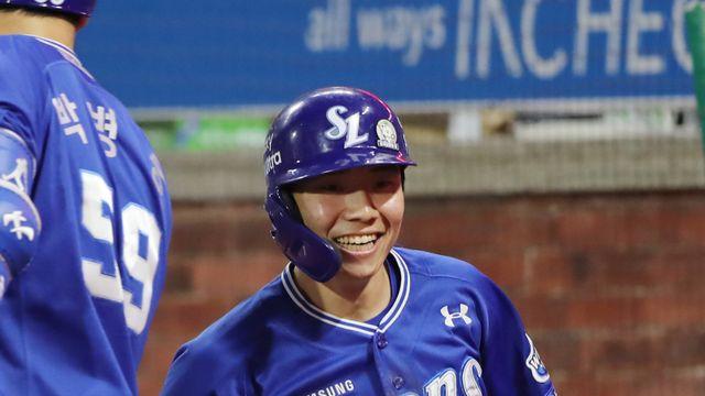 42년 만에 도전하는 '타율 3할·출루율 4할·30도루', 김지찬 잘 나가니 삼성도 잘 나가네 [IS 스타]