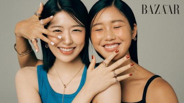 미미♥안유진, 싱그러운 청춘들의 미소 '유쾌한 케미'