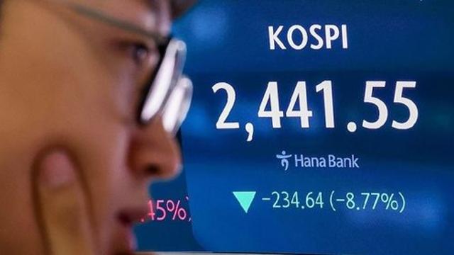 '최악의 하루' 코스피 9% 코스닥 11% 폭락…시총 235조원 증발(종합)