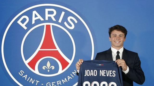 [공식발표] 강인이 형, 동생 왔어요! 20세 MF 네베스 PSG 이적, 이적료는 무려 1050억 원
