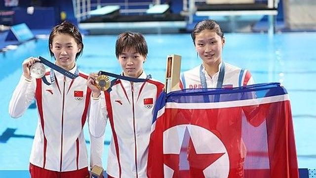 [올림픽] '다이빙 메달 2개' 북한 김미래 