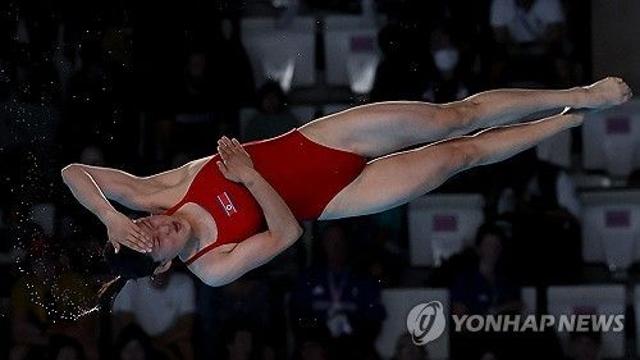 [올림픽] 북한 다이빙 김미래, 여자 10ｍ 3위…싱크로 이어 두 번째 메달