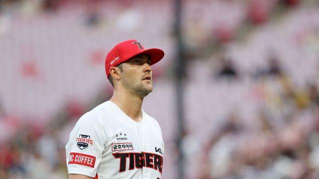 맞고, 빠지고, 흘리고…'최소 이닝 최다 피안타' KIA 네일, 3⅔이닝 2자책 8실점 조기강판 [광주 라이브]