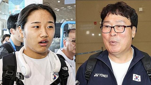 안세영보다 먼저 '기습 귀국'한 김택규 배드민턴 협회장, 드디어 입 열었다