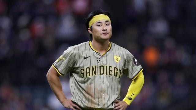 '오른팔 부상' 김하성, 2G 연속 선발 제외 'IL행 NO'