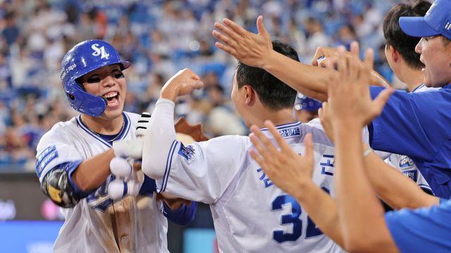 '김영웅이 이끌고 이재현이 일냈다' 삼성, 류현진 잡고 0-6→10-6 '대역전승'