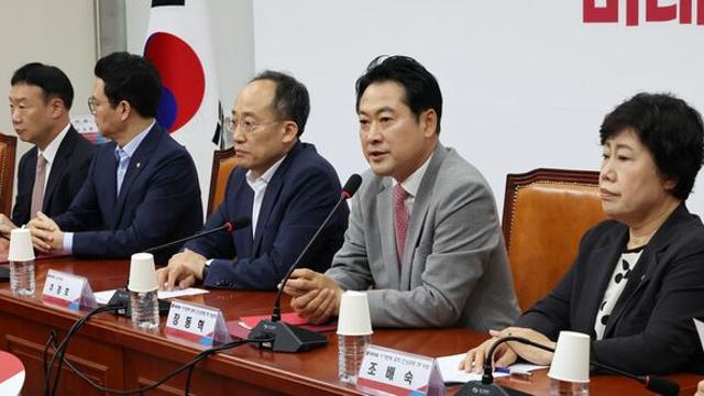장동혁, 대통령 탄핵 공작 관련 “제보자 녹취록, 문자 내용도 있어”