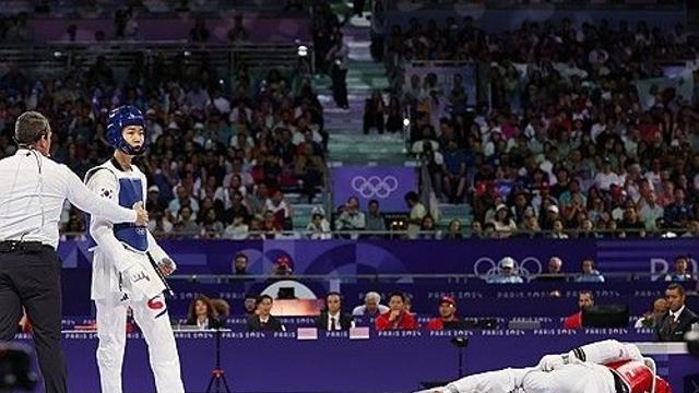 [올림픽] '기권 받아낸' 박태준 