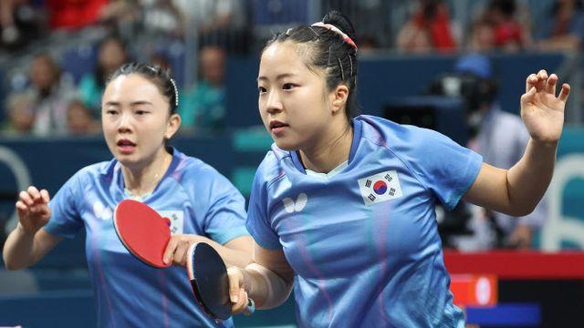 한국 女탁구 단체전, 만리장성 막혀 준결승 완패...동메달 도전[파리올림픽]