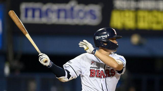 김재환, kbo리그 75번째 1,300안타