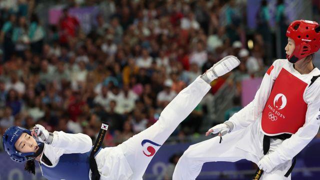 세계랭킹 24위 김유진의 대반란, 1위·2위·4위·5위 다 꺾고 ‘금메달’ [2024 파리]