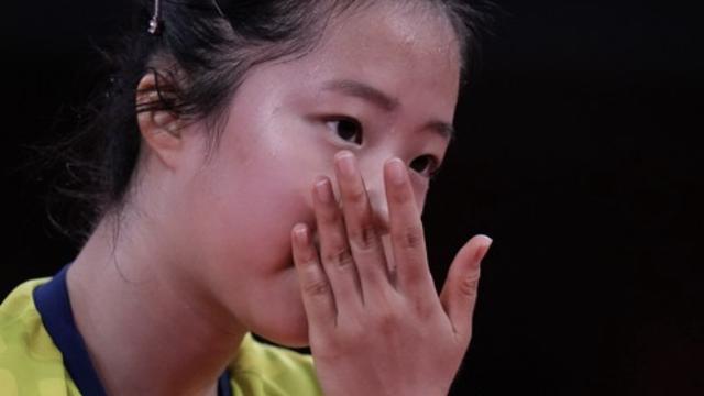 신유빈, '3년 전' 쏟아낸 눈물 닦는다…여자단체 독일과 3~4위전 리턴 매치 [파리 현장]
