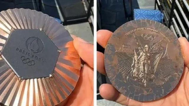 파리올림픽 메달 1주일 만에 색깔 변해…품질 논란