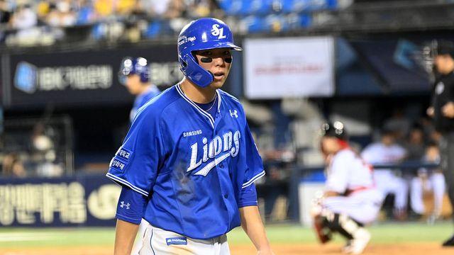 23홈런 내야수가 빠졌다...삼성 김영웅, 무릎 통증으로 선발 제외 