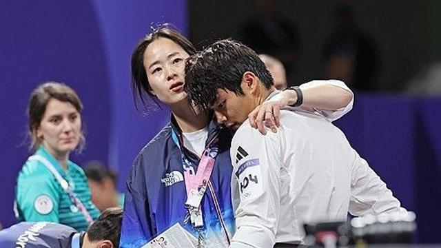 [올림픽] '서건우 구하고' 경고받은 오혜리 코치 