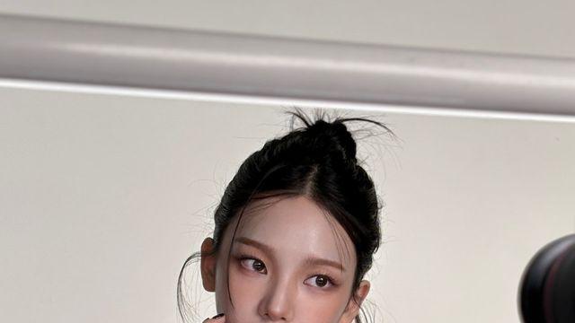 에스파 카리나, 세련된 블랙 스타일로 시선 강탈
