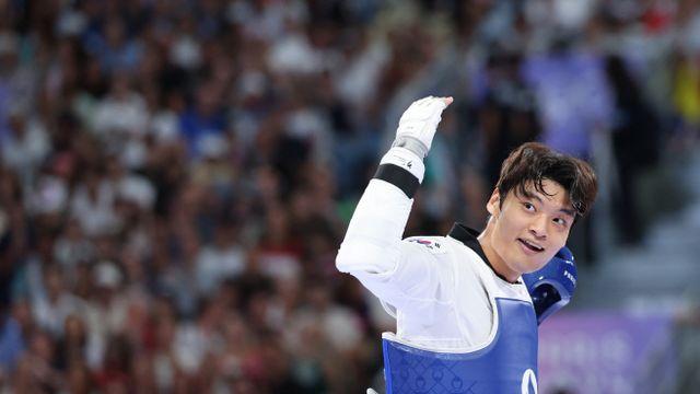 [파리 2024] 태권도 서건우 8강전 신승, 준결승 진출