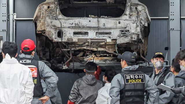 전기차 타오를 때 '스프링클러' 잠근 직원… 최대 '징역 5년' 가능성