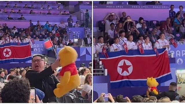 “솔직히 살인미수” 북한선수단 앞에서 김정은 코스프레하고 조롱한 남성의 최후
