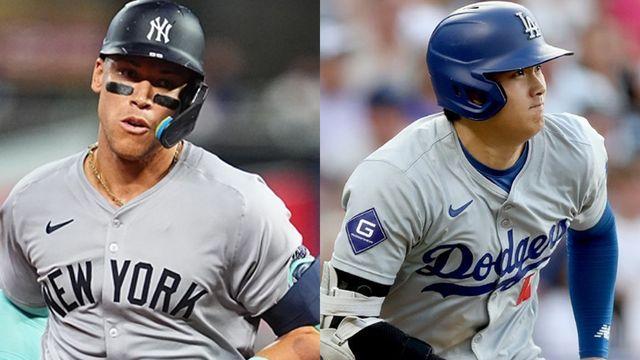 '홈런왕' 저지-'40-40' 오타니, 'MVP 모의 투표 정상'