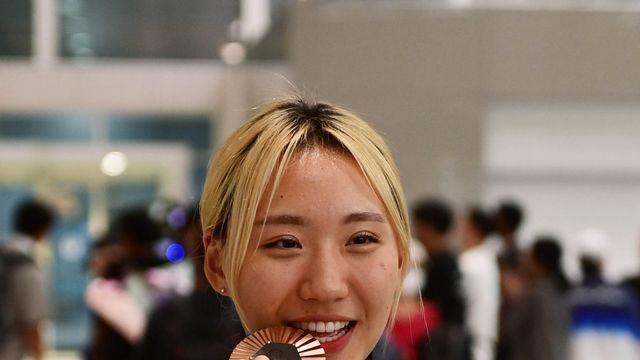 성승민, 영광스런 동메달 물고
