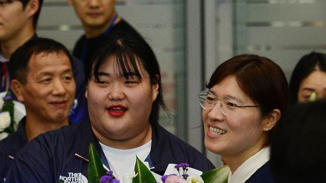 박혜정-장미란 차관, 역도 요정과 역도 여제