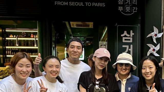 '삐약이' 신유빈, 올림픽 대장정의 마무리는 '한식'