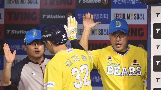 이승엽 감독, 역전 성공이야!