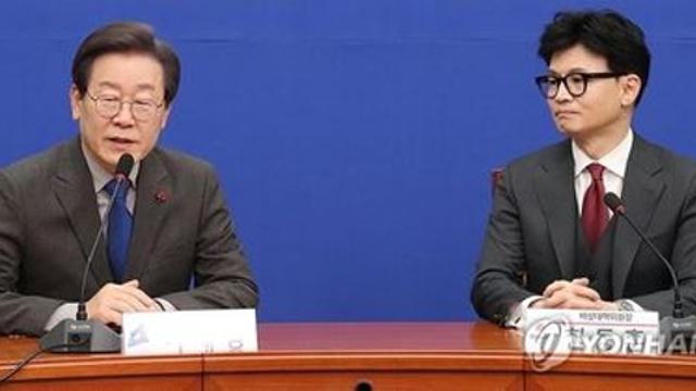 한동훈-이재명 대표, 25일 국회서 첫 공식회담
