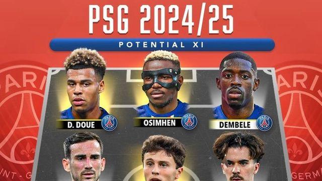 '개막전 2분 4초 득점+佛 매체 선정 베스트 XI' 이강인이 없다고?...PSG 24-25시즌 예상 선발 대공개