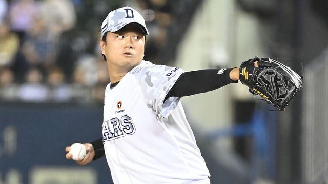 '어깨 부상' 이영하, 1군 복귀 완료…이승엽 