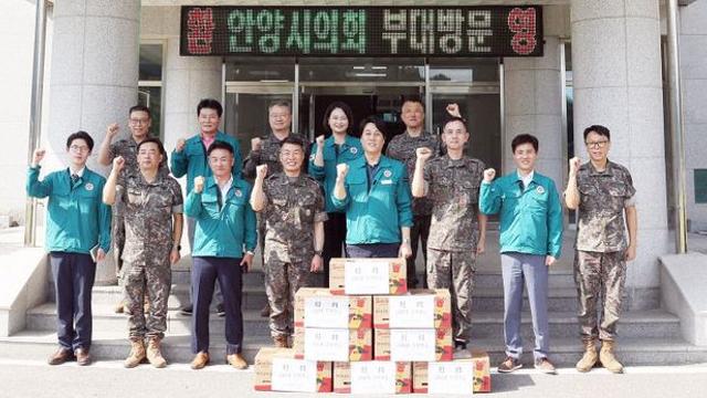 안양시의회, 국민안전 '을지연습 참가기관' 방문 격려