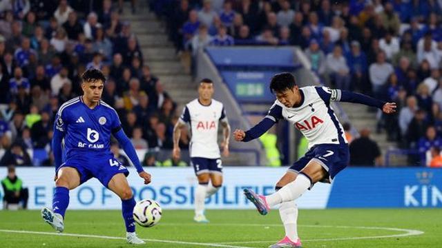 '손흥민 92분'… 토트넘, 승격팀 레스터 상대 원정서 1-1