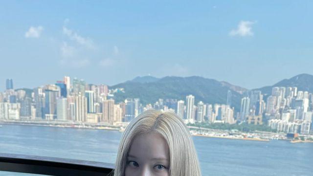 에스파 윈터, 드레스에서 데님까지 오늘도 인형 비주얼