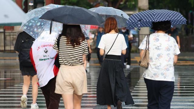 [내일날씨] 태풍 '종다리' 영향 전국 비…대부분 31∼33도