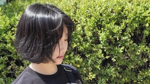 이유리, 단발머리로 연출한 싱그러운 여름 스타일링
