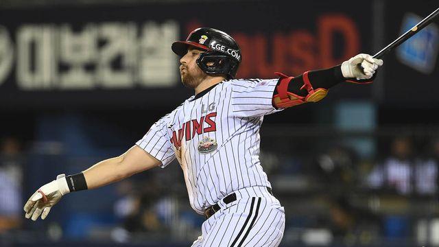 'LG 최초 타점왕' 예약 오스틴, 채은성 기록도 가시권...