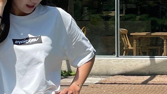 박혜준 프로, 심플하면서도 감각적인 숏레깅스룩